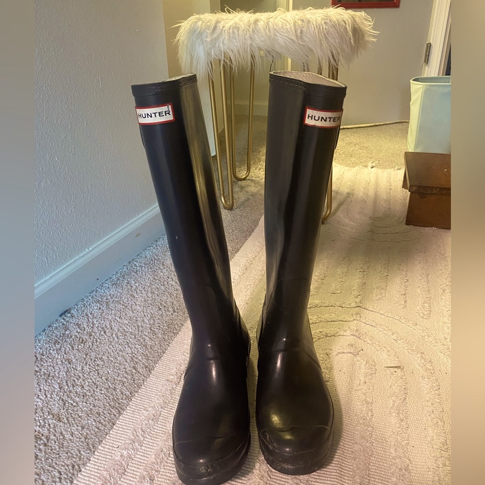 Hunter rain boots
